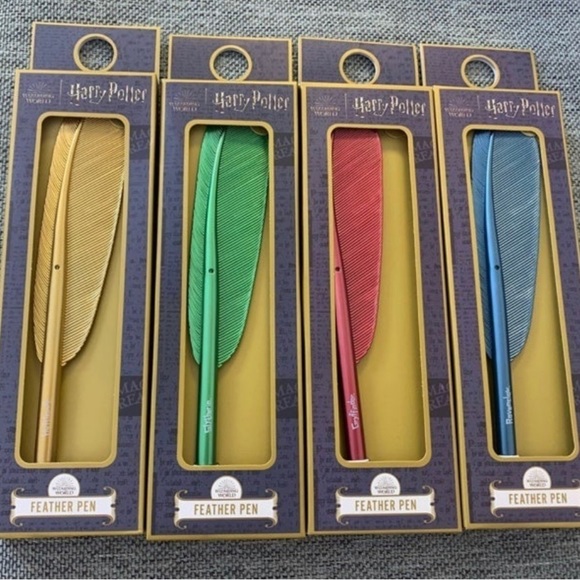 Warner Bros. Office Harry Potter Feather Pens X4 Poshmark